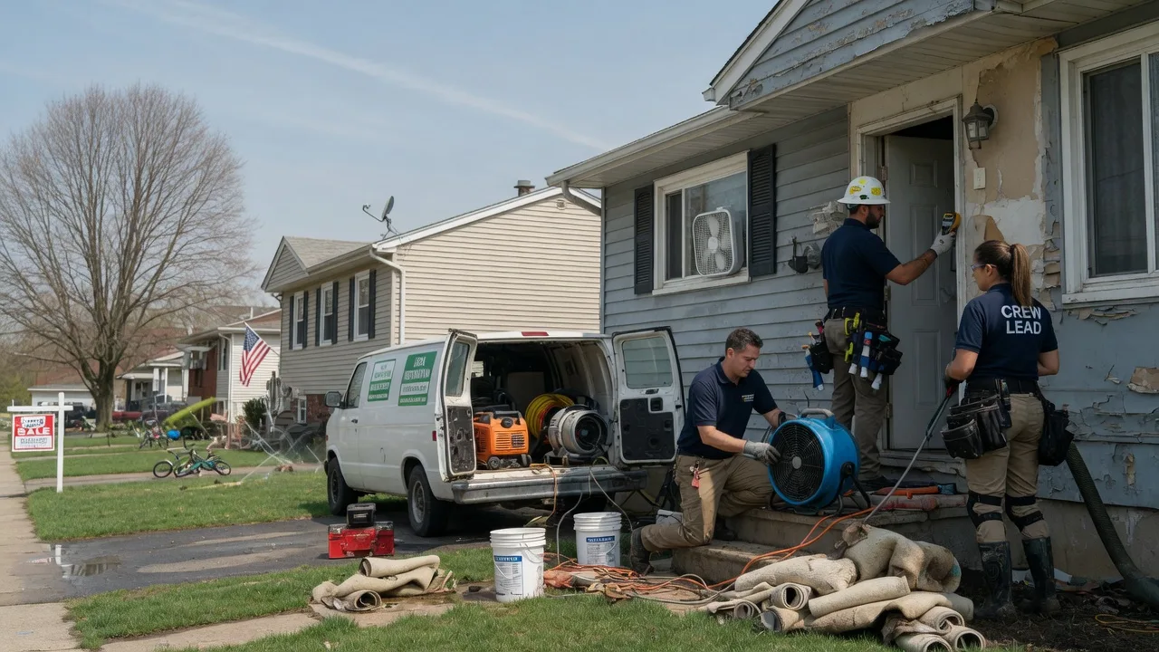 Flood Cleanup in Mercer, TN near me
